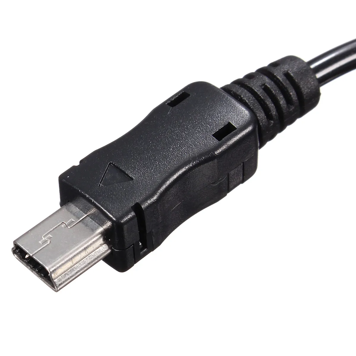 Мини USB кабель LEORY спиральный для передачи данных типа A с разъемом папа на 5