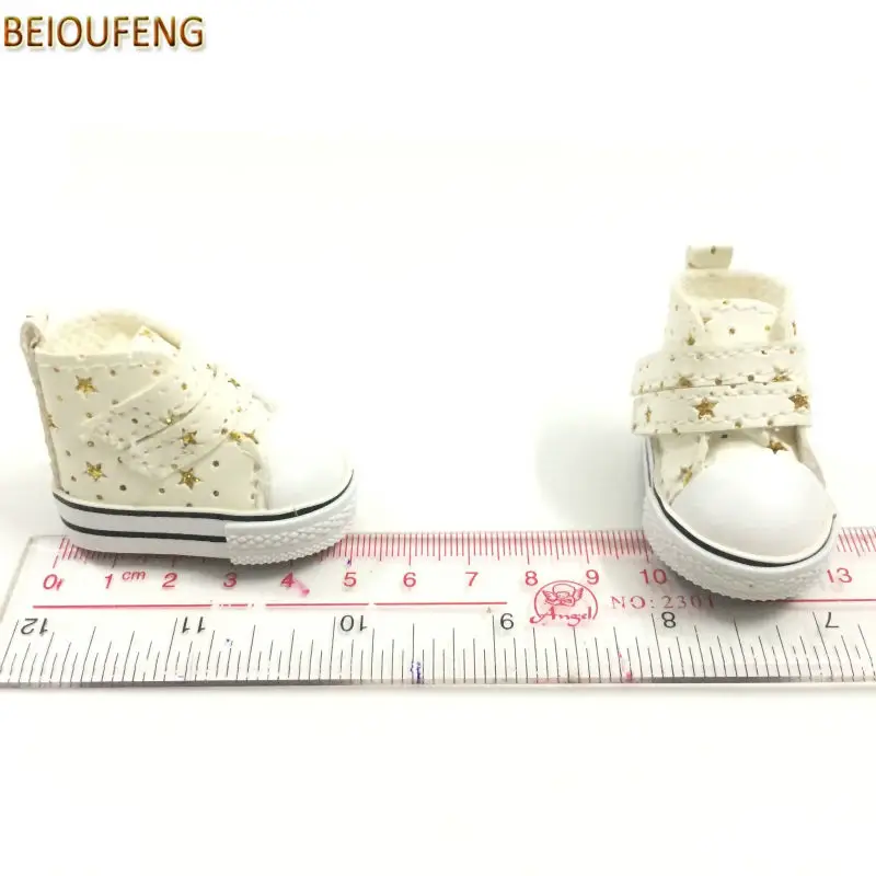 Кроссовки BEIOUFENG 5 см обувь для кукол BJD аксессуары красивая Kediki спортивная 6 пар| |