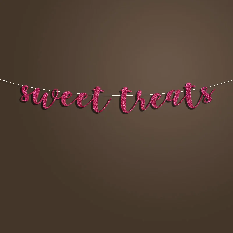 Сладкие лакомства баннер Золотой Фон для стола украшение свадебной вечеринки