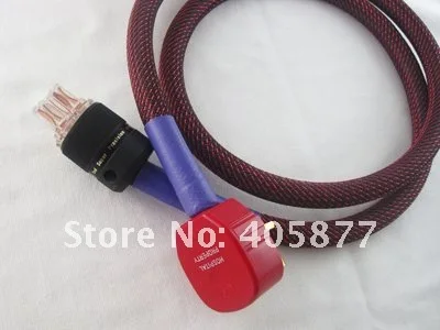 Audiocrast Hi-End 1 5 М AC Серебряный Сетевой Кабель питания Питания UK | Электроника