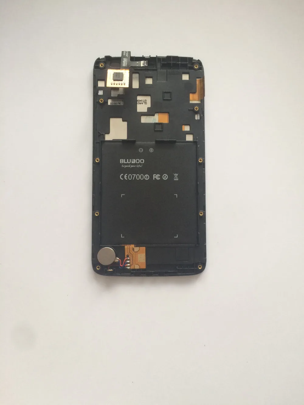 Б/у ЖК-экран + сенсорный экран рамка для Bluboo Mini 4 5 дюймов 1280x720 MT6580M Бесплатная