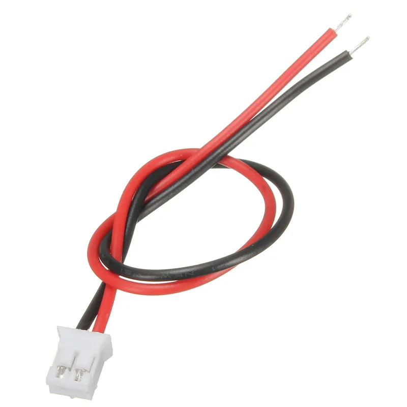 Фото 50 шт./компл. Mini Micro JST 2 0 PH 2-контактный разъем 120 мм 26AWG провода с вилкой 50 шт./компл. Mini Micro JST 2 0 PH 2-контактный разъем 120 мм 26AWG провода с вилкой