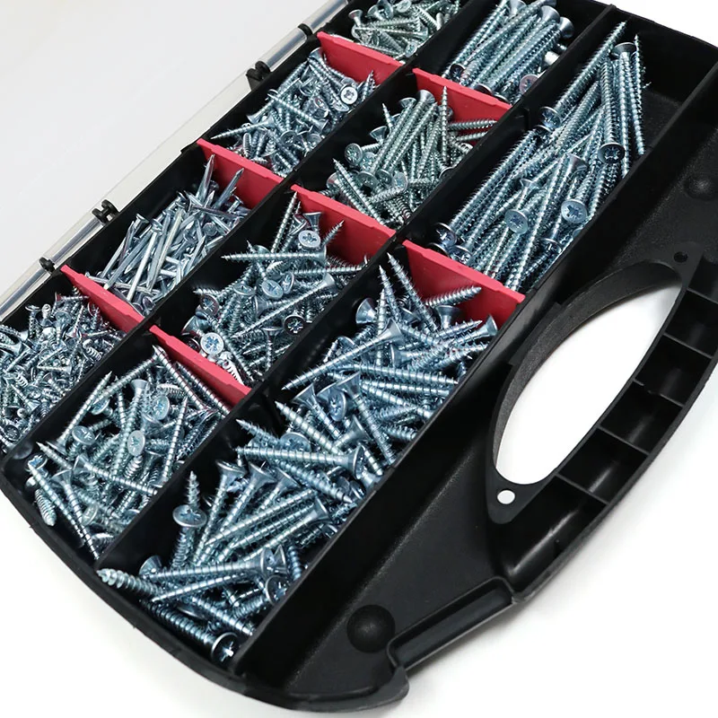 Комплект винтов T.K. Отличная древесина комплект из углеродистой стали Pozi набор