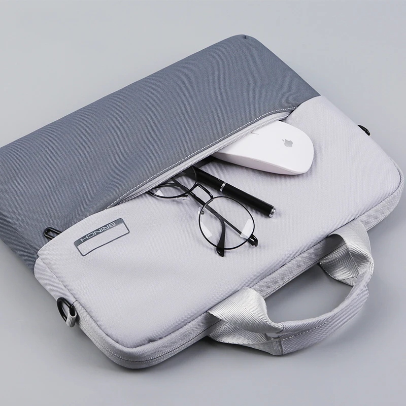 Переносная сумка мессенджер на плечо 15 6 дюйма деловая для ноутбука Macbook Air Pro 11 12 13