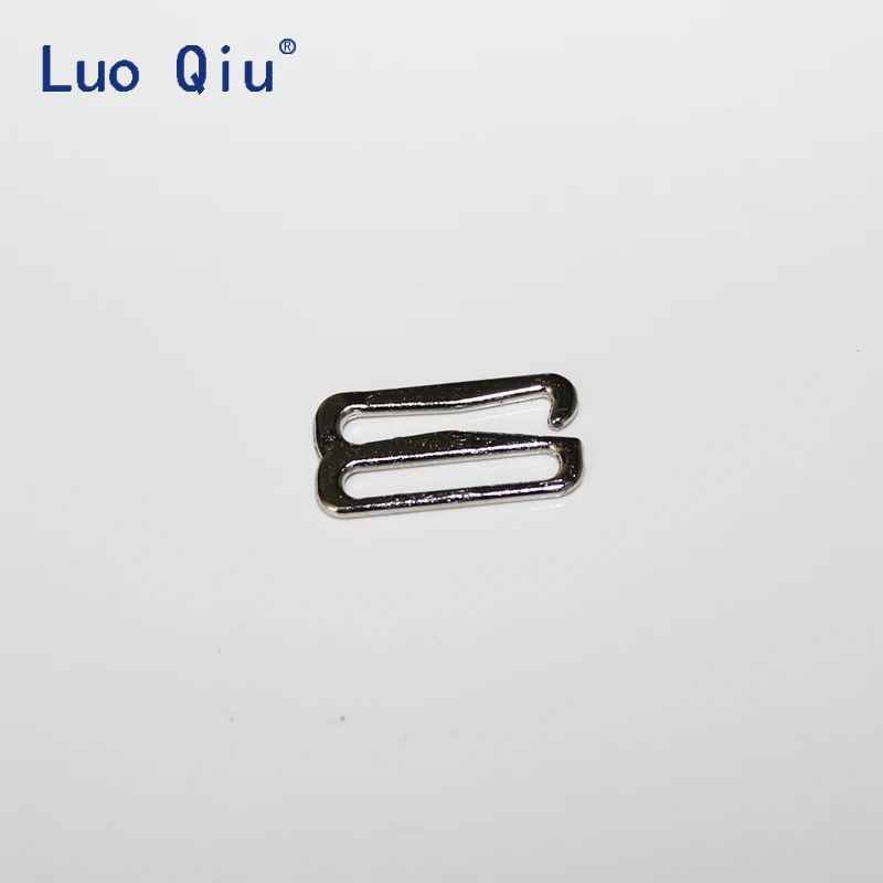 Luo Qiu 500 шт./лот окрашенные серебряные Тип 9 металлические застежки для нижнего