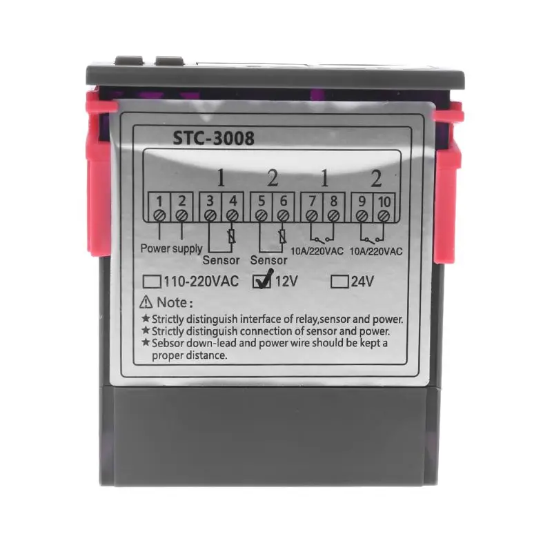 Регулятор температуры и влажности воздуха переменный ток 110 В 220 постоянный 12 24 10