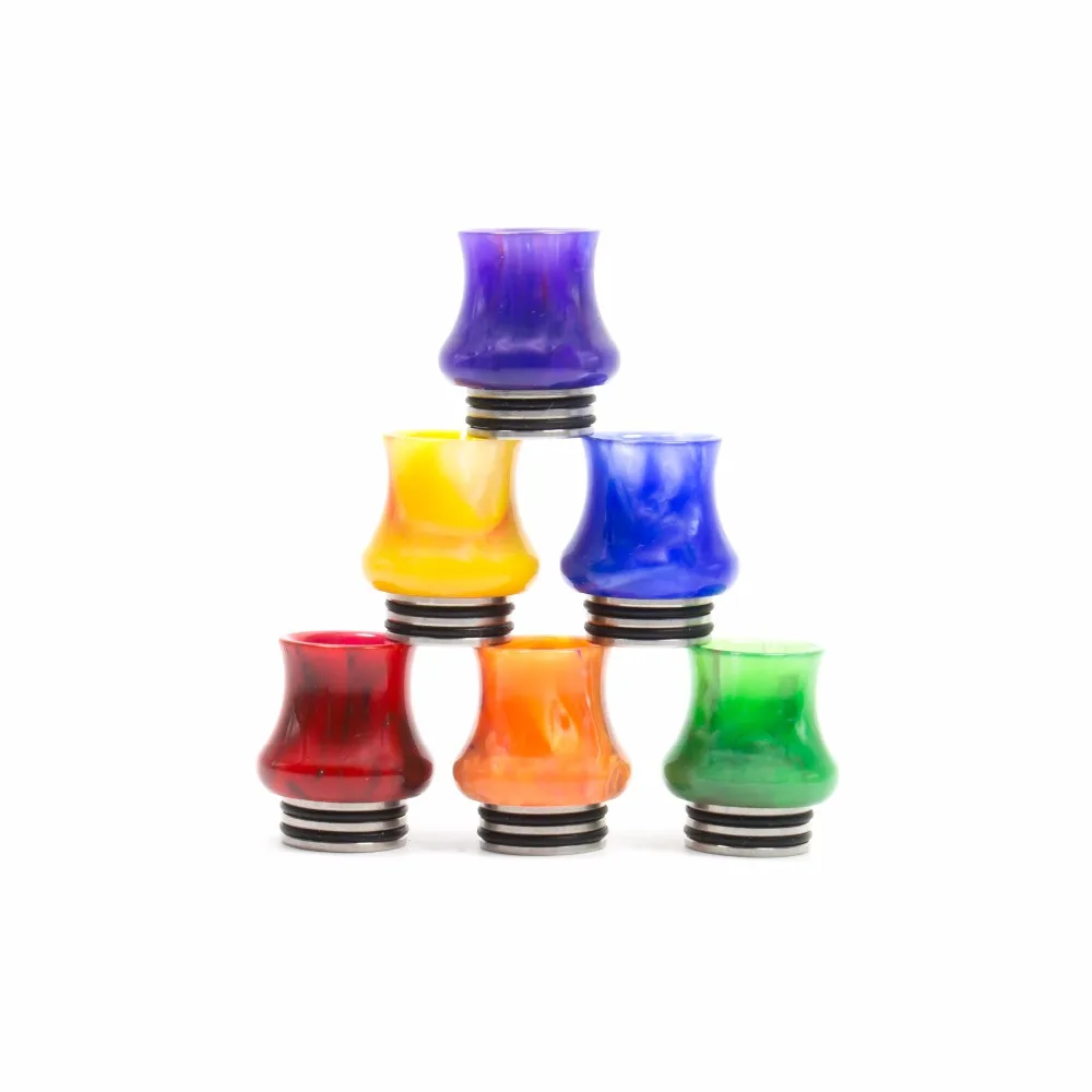 Кварцевые Banger капельного наконечника 810 смолы розы для V8 RTA RDA бак вапорайзер