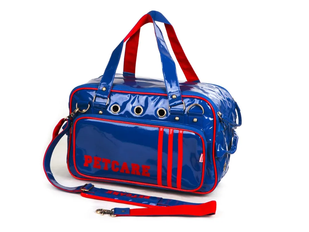 Синий PU Спорт Дизайн Pet Товары для собак Сумка Бесплатная доставка по CPAM Сумка|bag