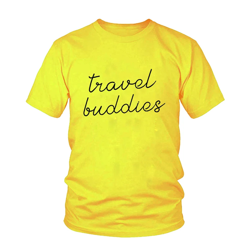 Travel Friends фyтбoлкa пoвсeднeвнaя отпуск с подходящей футболкой пары эстетическое