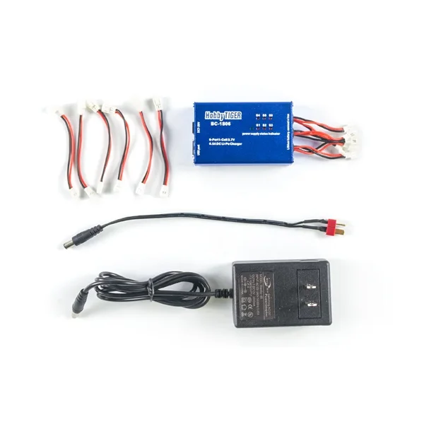 HobbyTiger BC 1S06 Lipo 6 Порты и разъёмы Батарея баланс зарядного устройства Quick Поддержка