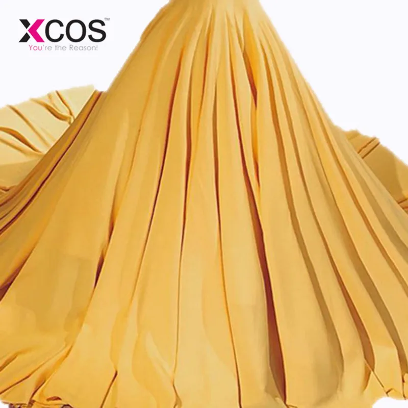 XCOS Новое поступление глубокий v-образный вырез сексуальные Желтые Русалка