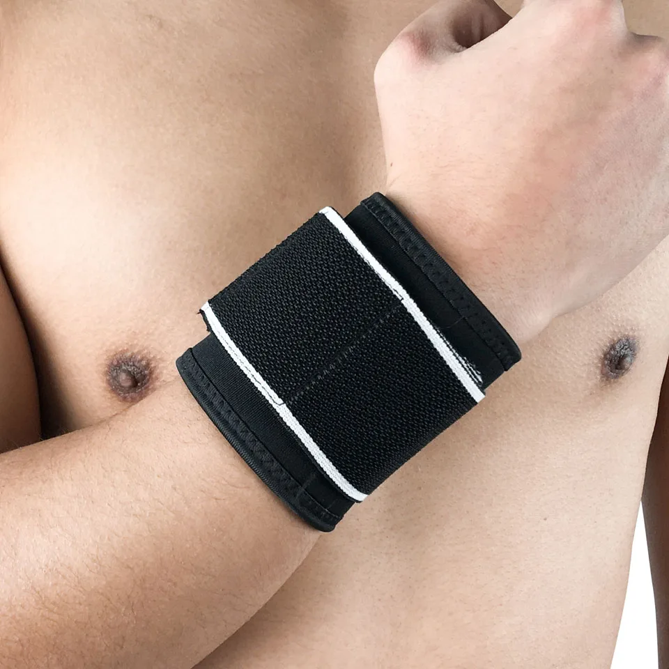 1 шт. браслет Для мужчин обертывания для поддержки запястья Баскетбол Браслет