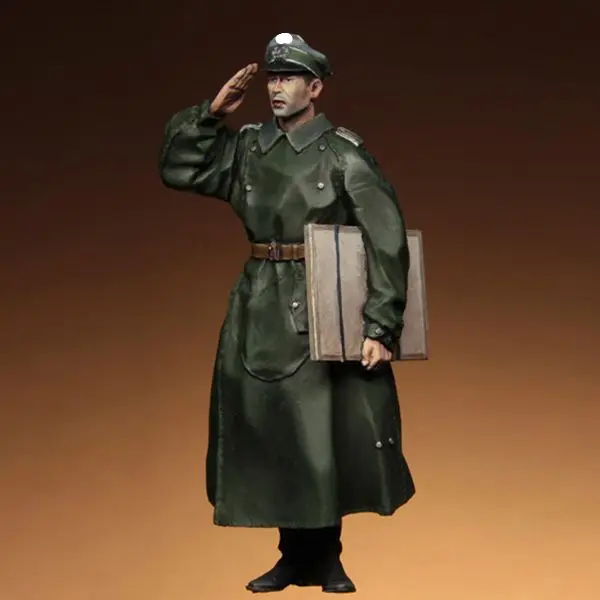 Офицер Второй мировой войны 1/35 солдаты из смолы GK военная тема без покрытия цвета