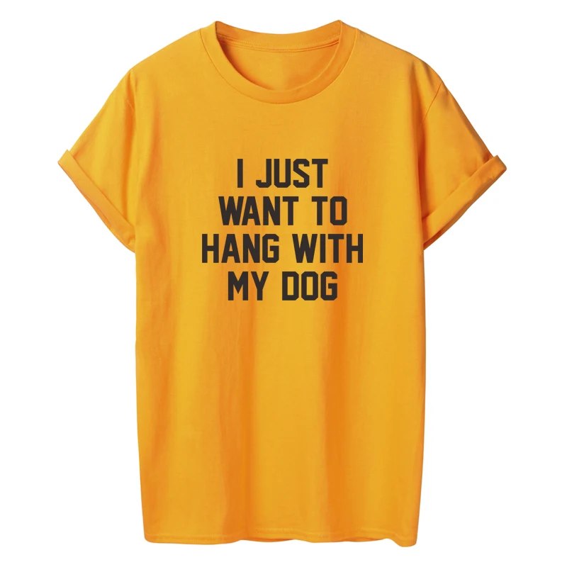 Женская футболка с надписью ONSEME хлопковая хипстерская I Just Want To Hang With My