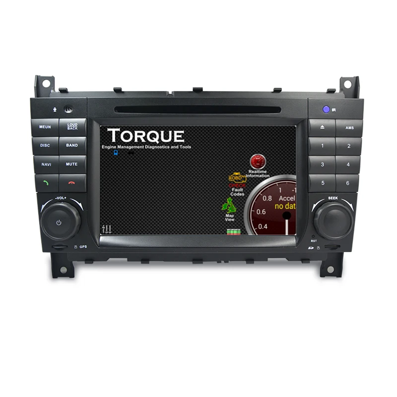 7 &quotHD 1024x600 четырехъядерный Android 1 автомобильный dvd плеер для Mercedes W203 android C200 C230 C240