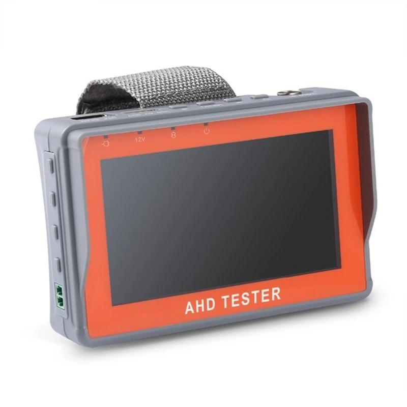 ANNKE 4,3 дюймов HD AHD тестер систем Скрытого видеонаблюдения с дисплеем AHD 1080P тестирование аналоговой камеры PTZ UTP Кабельный тестер 12V1A выход