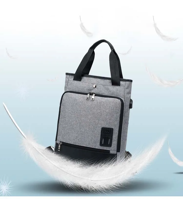 ZENBEFE многофункциональная деловая сумка Внешний USB зарядка Рюкзак для ноутбука 14 дюймов Сумка для ноутбука Бизнес-рюкзак школьные рюкзаки