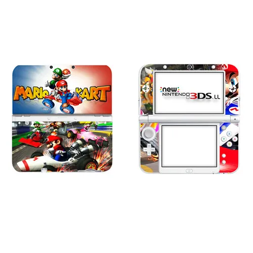 DSLL0078 Супер Марио виниловая наклейка кожи Стикеры для нового 3DS XL LL шкуры Стикеры s для нового 3dsll Винил Защитная Наклейка - Цвет: DSLL0078