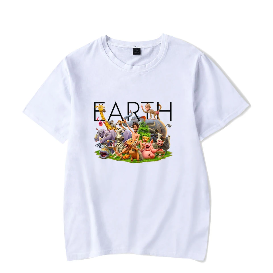 Женская футболка в стиле хип хоп LIL DICKY earth летняя с коротким рукавом уличная мода