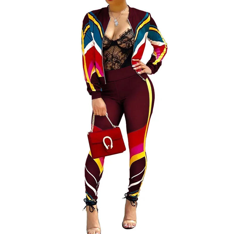 Женский спортивный костюм повседневный комплект из двух предметов| |