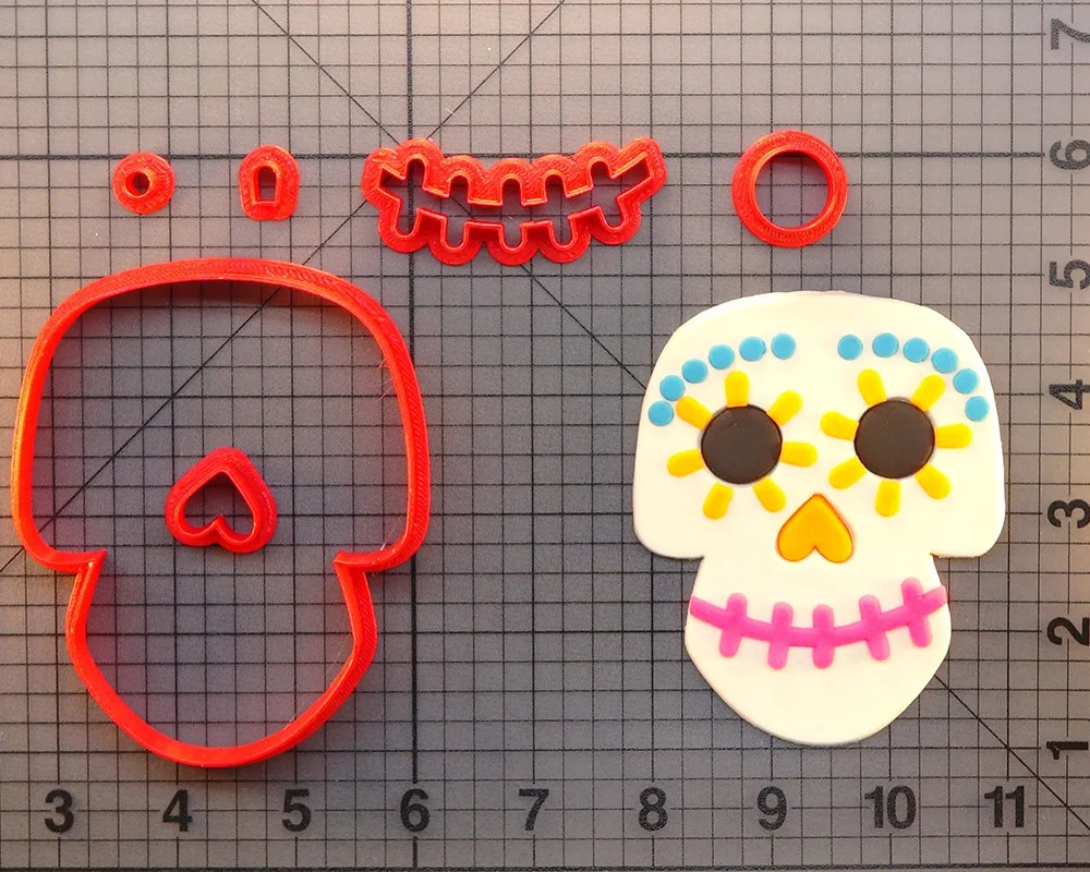 Мультяшный персонаж Коко Мигель печенья custom made 3D напечатанный Скелет помадка