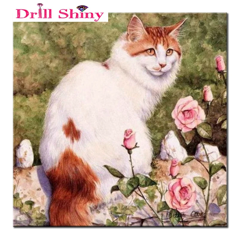 Алмазная вышивка цветок розовая роза Сделай Сам 5d алмазная живопись крестиком