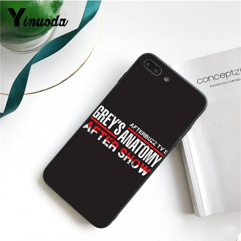 Yinuoda для iphone 7 6 X Чехол greys Анатомия окрашенный умный чехол для телефона для iphone X 8 7 6 6S Plus X 5 5S SE XR XS XSMAX