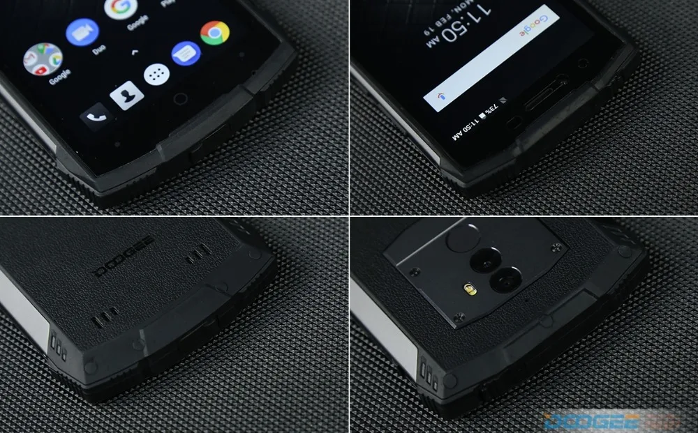 Быстрая на DOOGEE S55 5,5 дюймов 18:9 IP68 водонепроницаемый пылезащитный смартфон MTK6750T 5500 мАч 4 Гб 64 Гб мобильный телефон