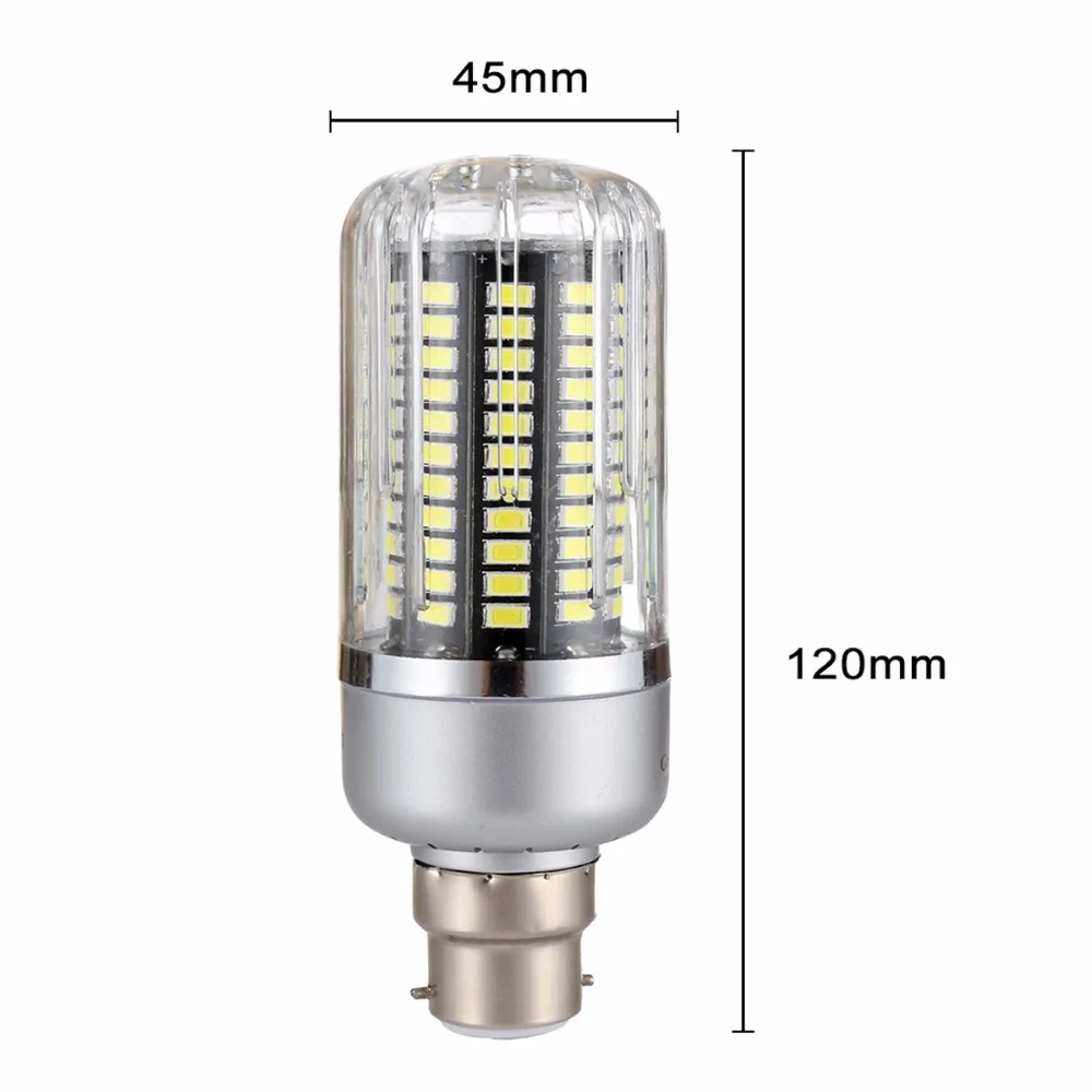 4/10 шт B22 15 Вт 5736 SMD светодиодный светильник без мерцания лампочки 85 265 В полный Smart IC
