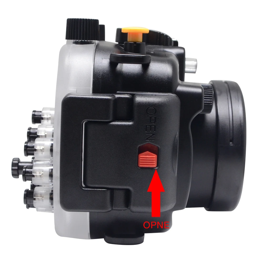 Водонепроницаемый чехол для подводной съемки Mcoplus Canon G5X 40 м/130 футов|Сумки