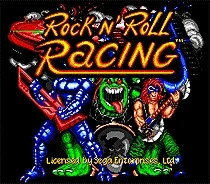 Rock N'Roll Racing 16 Bit MD игровая карта для Sega Mega Drive Genesis | Электроника