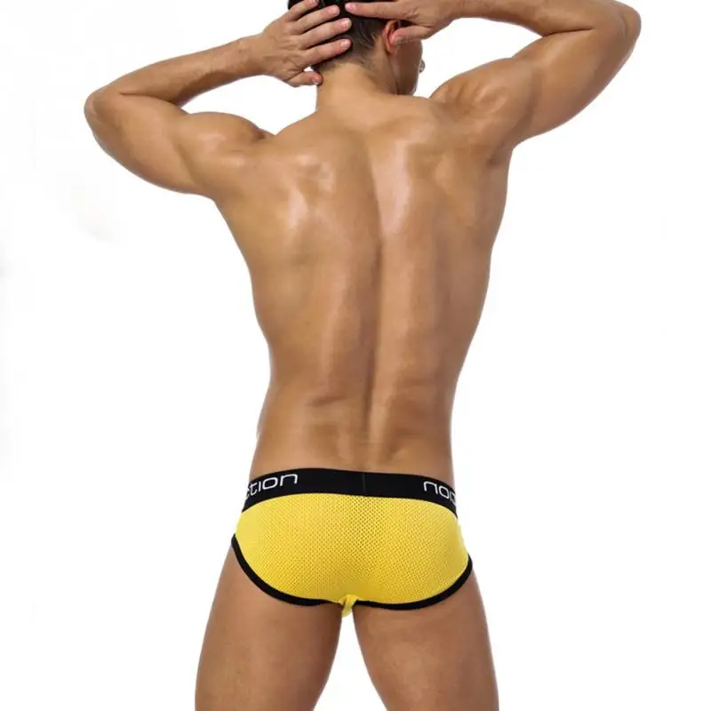 2018 High Quality Men Cotton Underpants Smooth Soft U-shape Bulge Briefs Thin Underwear |