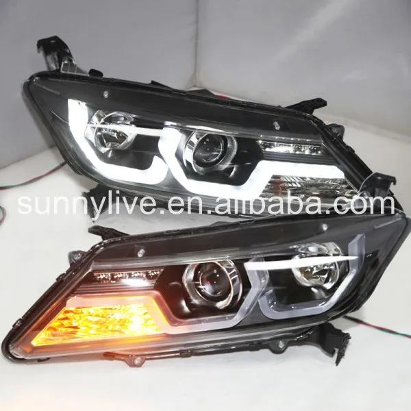 

LED headlight For City LED Angel EyesHead Lamp 2014-up LF