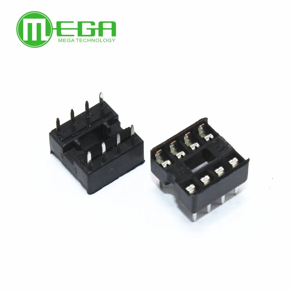 

120PCS 8pin DIP IC sockets Adaptor Solder Type 8 pin