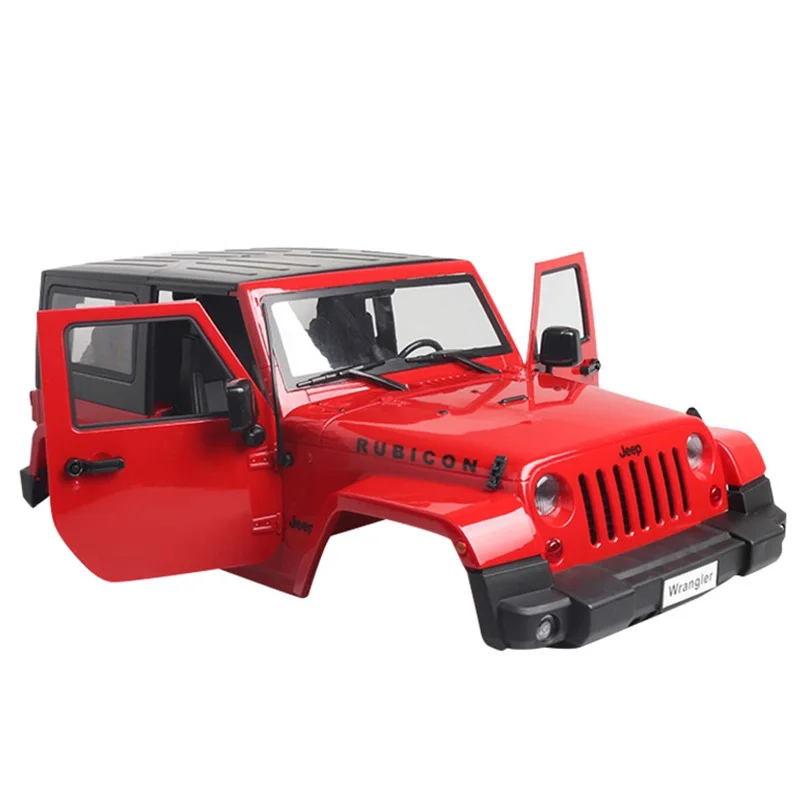 Чехол для кузова автомобиля 1:10 RC Jeep Wrangler Rubicon 1/10 радиоуправляемого гусеничного