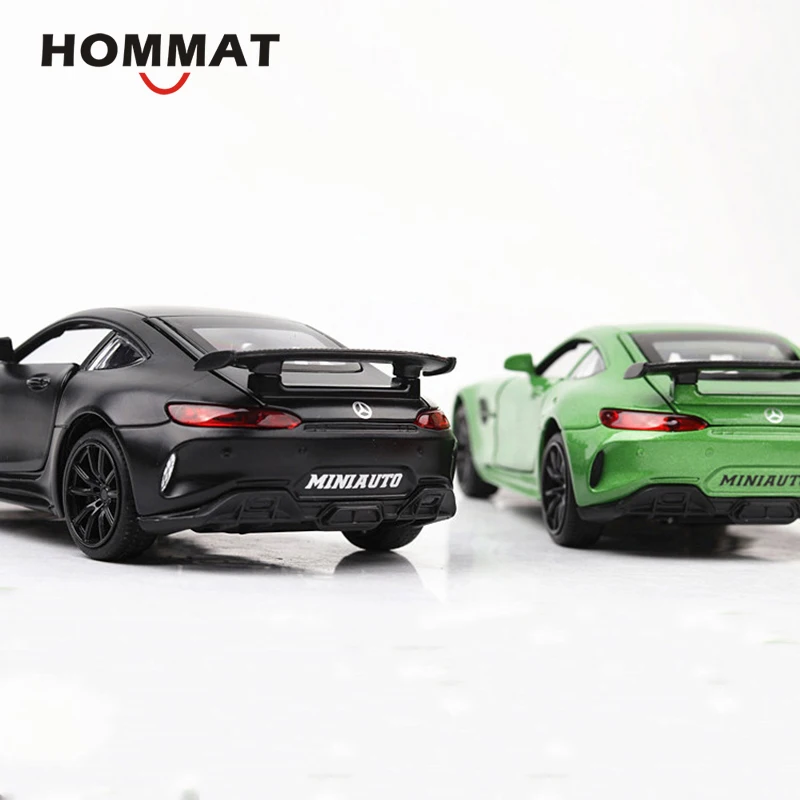 Модель HOMMAT 1:32 GTR AMG-GT спортивный автомобиль модель автомобиля из сплава литье под