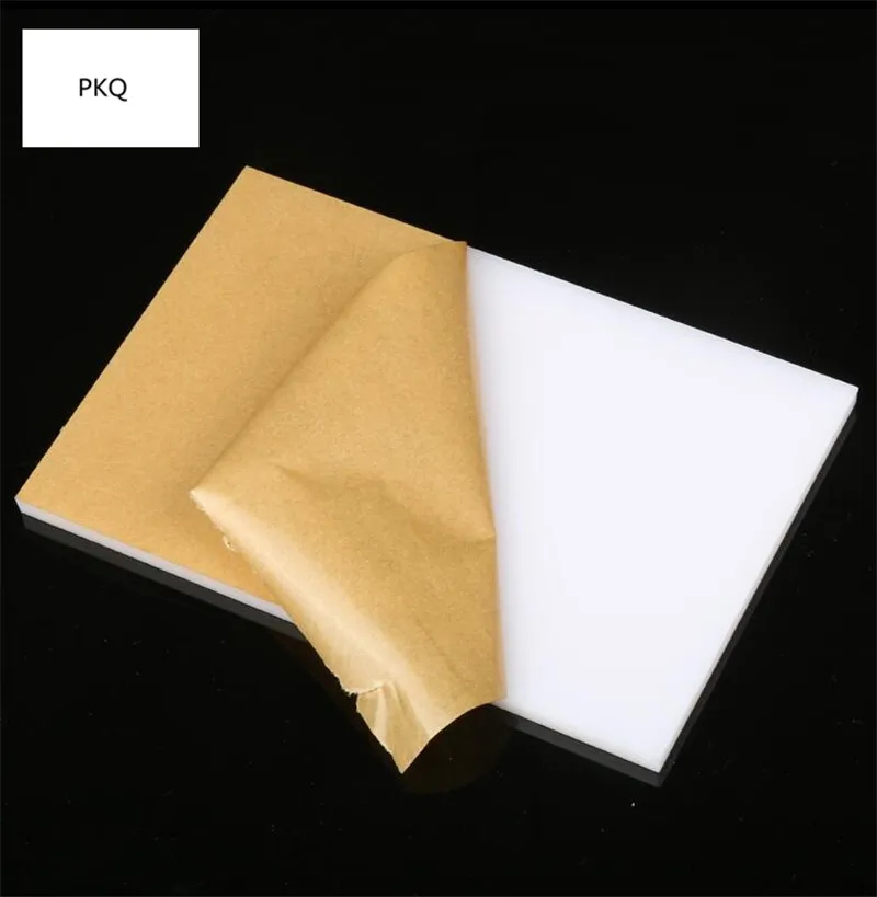 Черный белый плексигласовый акриловый Perspex листовая пластиковая доска панель