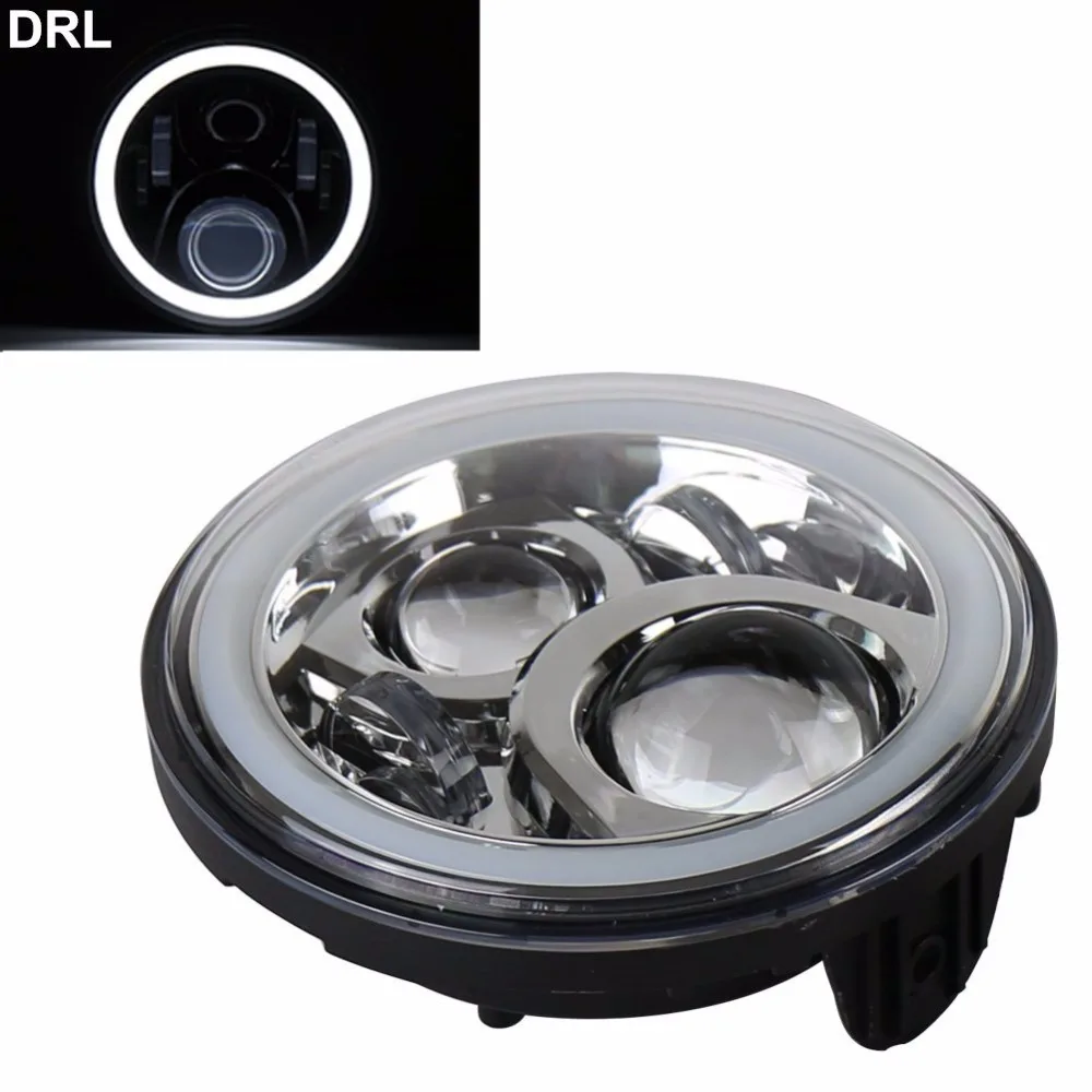 White Angel Eyes 7 Inch Led Headlight For Honda CB400 CB500 CB1300 Hornet 250 600 900 VTECVTR250 DOT Approved |