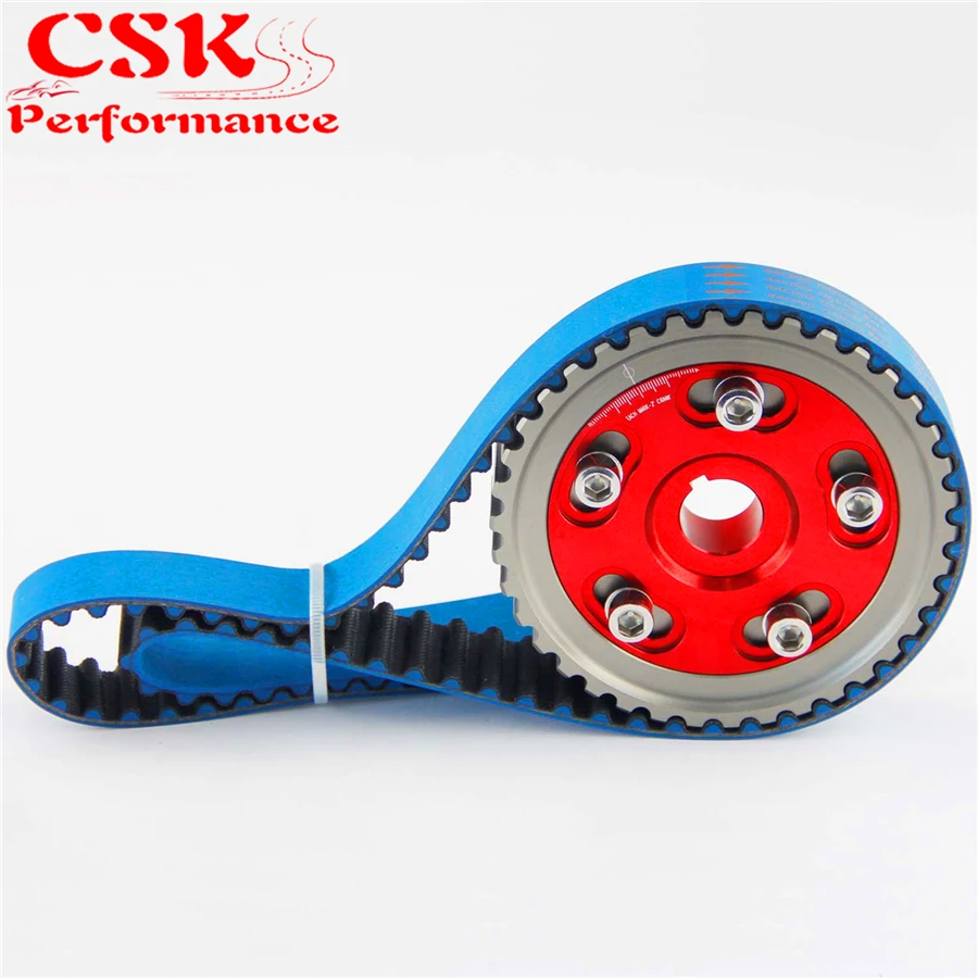 Гоночный ремень синхронизации + регулируемый комплект передач для Civic D16 D16Z D16Y 92