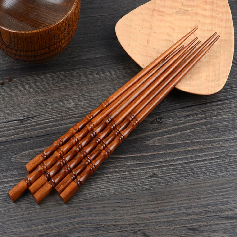 2 пары деревянные палочки для еды ручной работы в японском стиле|Палочки еды| |