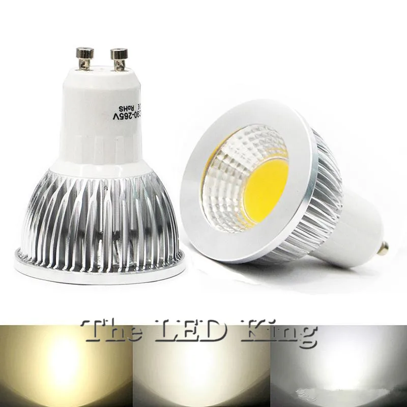 10x Супер яркий Cree GU10 led 9 Вт 12 15 18 gu 10 cob светодиодный светильник AC85 265V CE/RoHS
