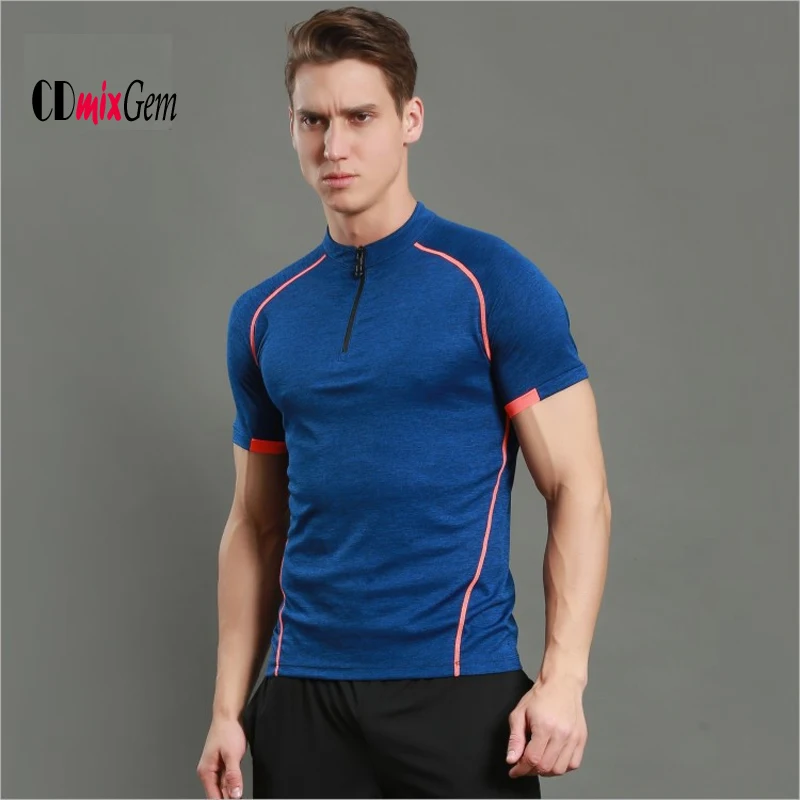 Мужские Кроссовки Скорость сухой Дышащий молнии воротник мужской с коротким