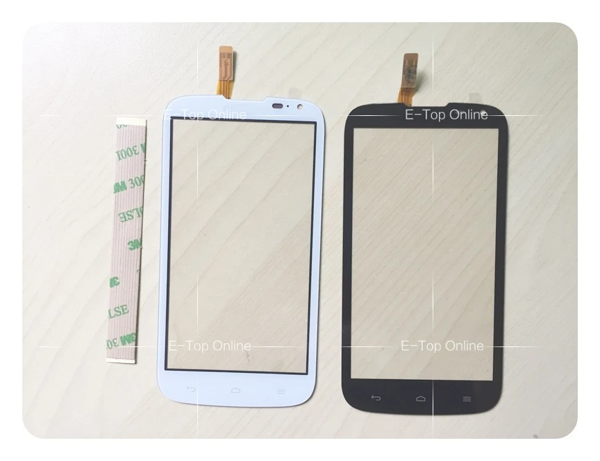 Черный/белый датчик для Huawei G610 C8815 сенсорный экран дигитайзер Передняя