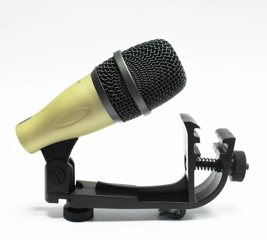 

snare tom drum microphone percussion instrument dynamic mic with holder mount Q72 style beta56a