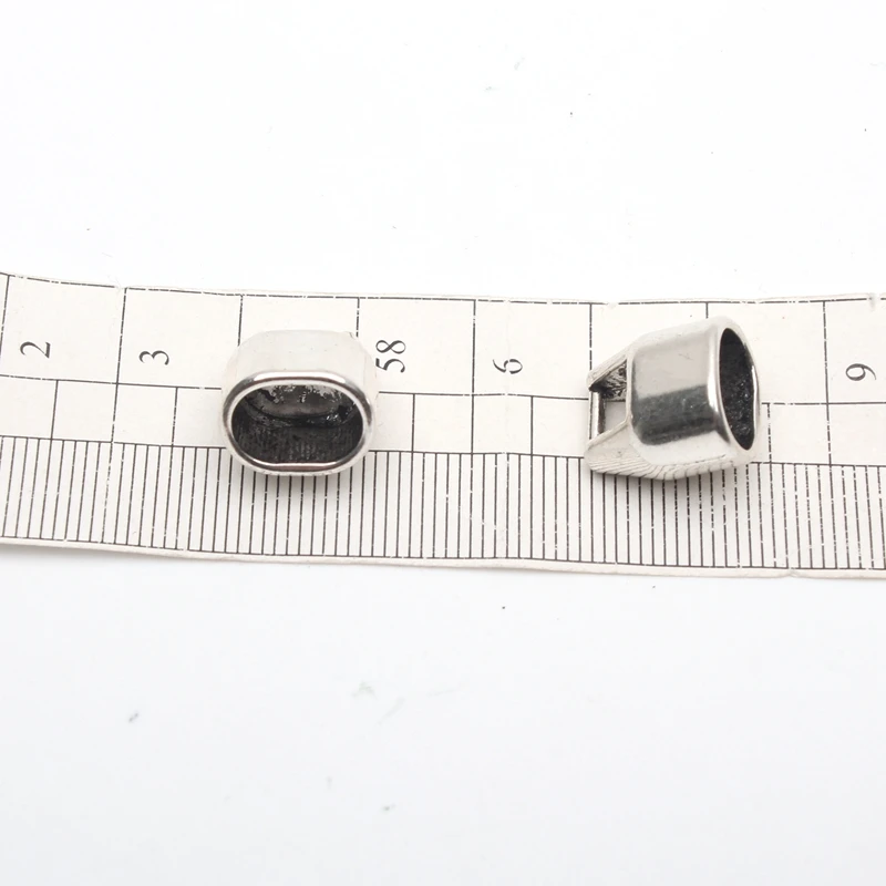 For Licorice Leather Antique Silver clasp Finding Supplies Snap Clasp bracelet Jewelry Findings &amp Components D-6-110 | Украшения и