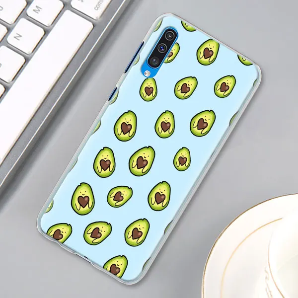 15 Забавный чехол Tumblr avocado для Samsung Galaxy A30 A40 A50 A70 A6 A8 Plus A7 A9 M30 чехол для телефона - Цвет: 15