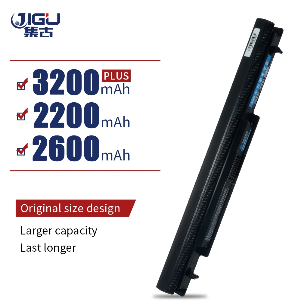 JIGU Аккумулятор для ноутбука Asus A46CB A56CB E46CB K46CB K56CB R405CB R505CB S405CB S40CB S46CB S505CB S56CB U58CB |
