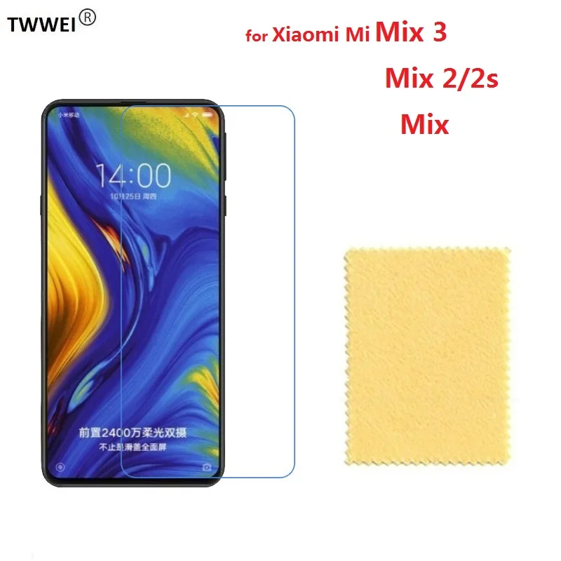 Глянцевая прозрачная защитная пленка для ЖК экрана Xiaomi mi x 3 2 s Защитная из