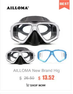 AILLOMA, 5 цветов, профессиональные маски для дайвинга для взрослых, противотуманные, силиконовая для подводного плавания, водного спорта, оборудование, дайвинг плавание, очки