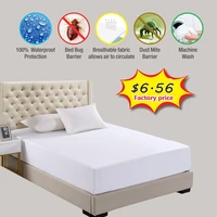 new waterproof mattress pad top hypoallergenic mattress protector against dust mites and bacteria fitted sheet mattress topper
